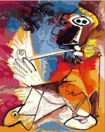The Smoker Picasso Paint By Numbers