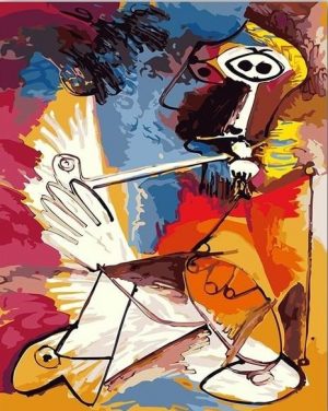 The Smoker Picasso Paint By Numbers