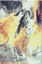 Dark Abstract Scene  Paint By Numbers