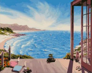 Sunny Sea View Paint By Numbers