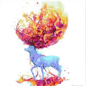 Fantasy Deer Paint By Numbers