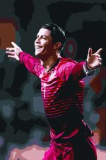 Portuguese Cristiano Ronaldo People Paint By Numbers