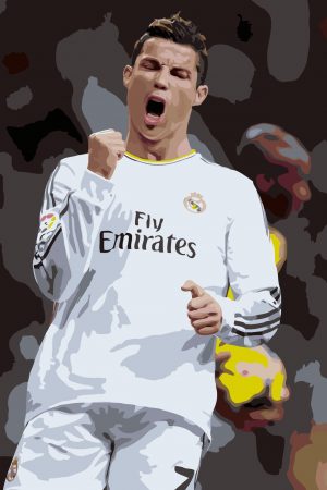 Cristiano Ronaldo Paint By Numbers
