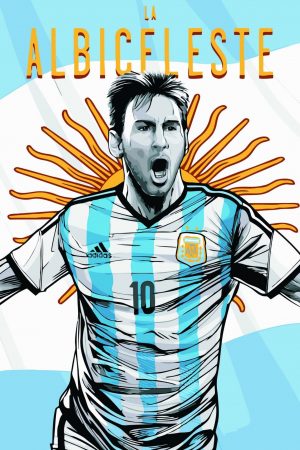 Lionel Messi Paint By Numbers