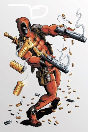 Deadpool Movie Paint By Numbers