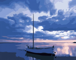 Boat After The Storm Paint By Numbers