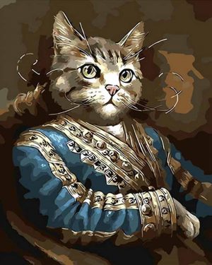 Royal Cat Paint By Numbers