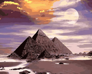 Giza Pyramids Paint By Numbers