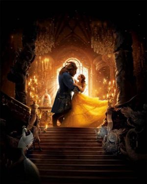 Beauty And The Beast Paint By Numbers