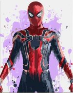Spiderman Hero Paint By Numbers