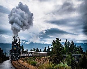 Train On The Road Paint By Numbers