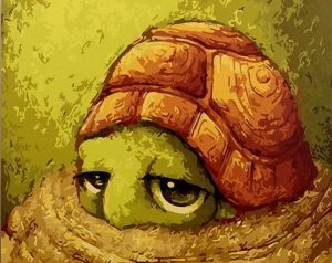 Little Turtle Paint By Numbers