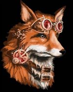 Pilot Fox Paint By Numbers