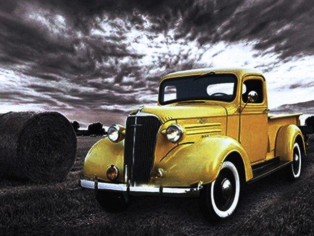 Chevy Pickup Truck Paint By Numbers