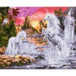 Unicorn At The River Paint By Numbers