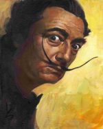 Salvador Dali Self Portrait Paint By Numbers