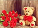 Valentines Day Teddy Bear Paint By Numbers