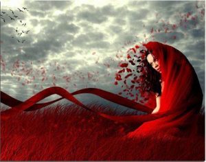 Red Dress Witch Paint By Numbers