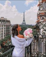 Girl In Paris Paint By Numbers