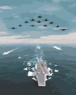 Aircraft Carrier Paint By Numbers