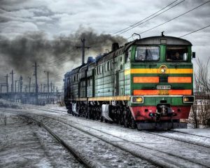 Alaska Train Engines Paint By Numbers