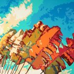 Aloha Leaves Paint By Numbers