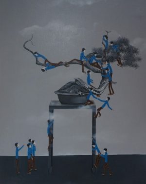 Art Exhibition Abstract Paint By Numbers