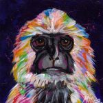 Baboon Monkey Paint By Numbers