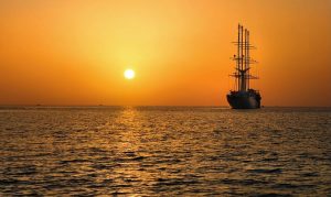 Sailing At Sunset Paint By Numbers