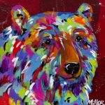Colorful Bear Paint By Numbers
