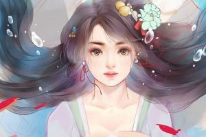 Chinese Anime Girl Paint By Numbers