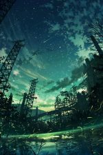 Beautiful Night View Landscape Paint By Numbers