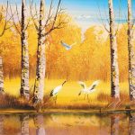 Birds Near River Paint By Numbers