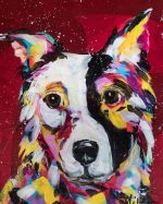 Border Collie Dog Paint By Numbers