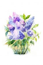 Lilac Blossom Paint By Numbers