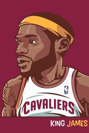 King Lebron James Paint By Numbers