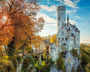 Lichtenstein Castle Paint By Numbers
