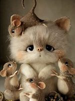 Cat And Mouses Animals Paint By Numbers