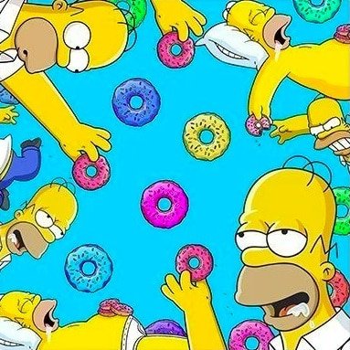 The Simpsons Paint By Numbers