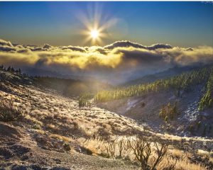 Cloudy Mountains Paint By Numbers