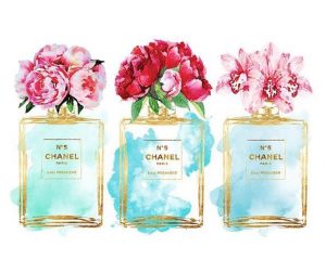 Coco Chanel Perfumes Paint By Numbers