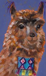 Llama Face Paint By Numbers