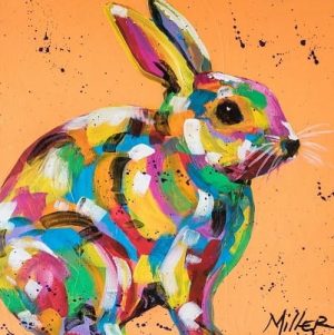 Colorful Rabbit Paint By Numbers