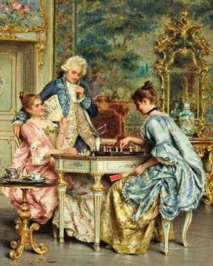 The Game Of Chess Paint By Numbers