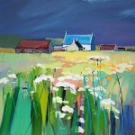Cottages And Wild Flowers Paint By numbers