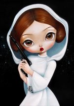 Leia Star Wars Paint By Numbers
