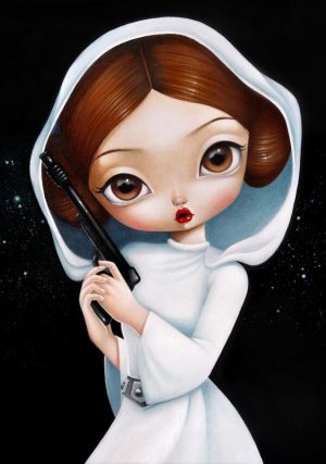 Leia Star Wars Paint By Numbers