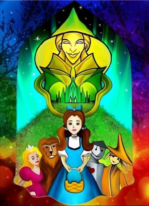 Dorothy Cartoon And Animation Paint By Numbers