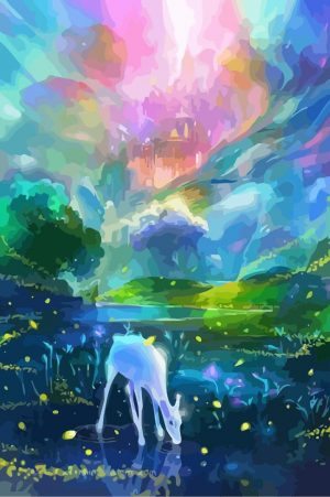 Fantasy Deer Paint By Numbers