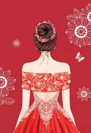 Princess Lady Paint By Numbers